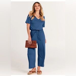 Chic Navy Women's Jumpsuit